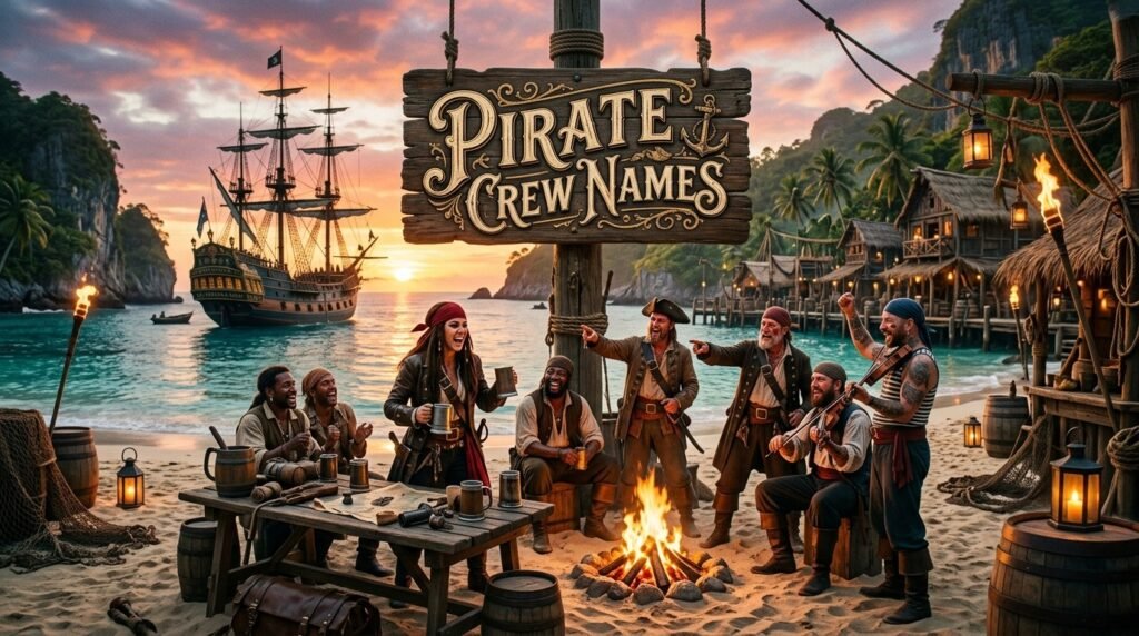 12. Pirate crew names