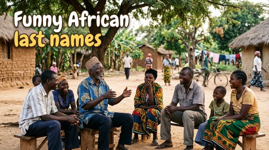 6. Funny African last names