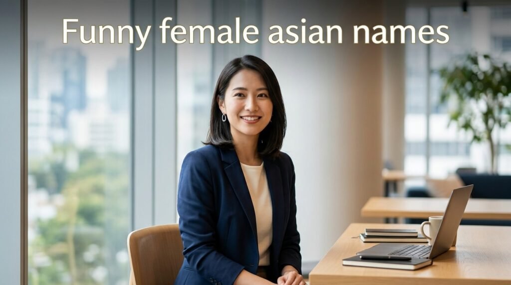 3. Funny female asian names