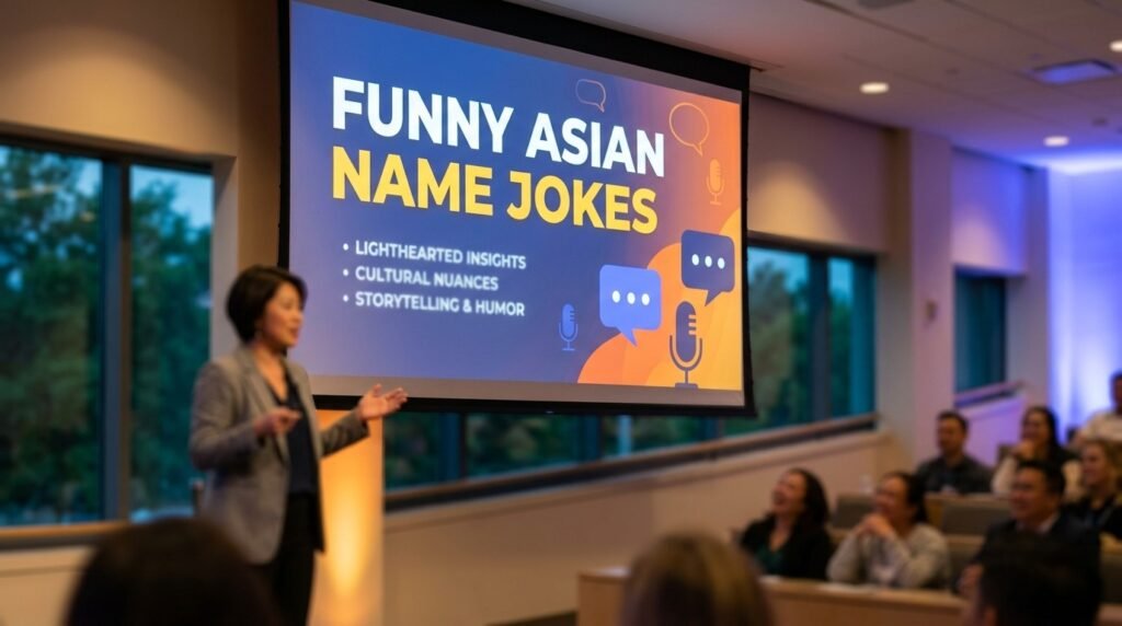 8. Funny asian name jokes