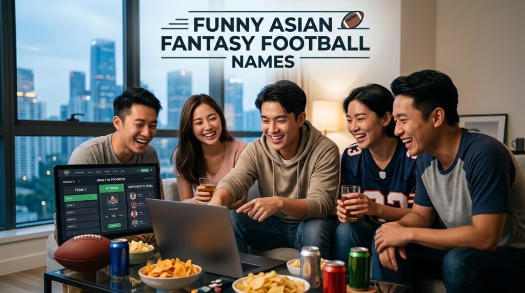 12. Funny asian fantasy football names