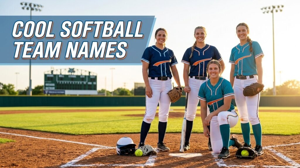 Cool softball team names