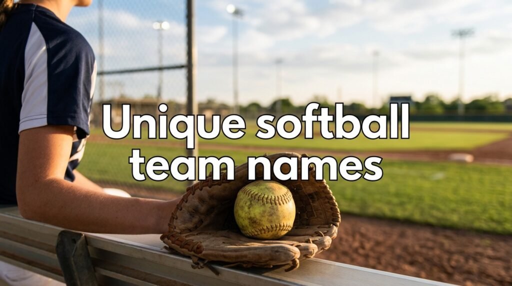 Unique softball team names