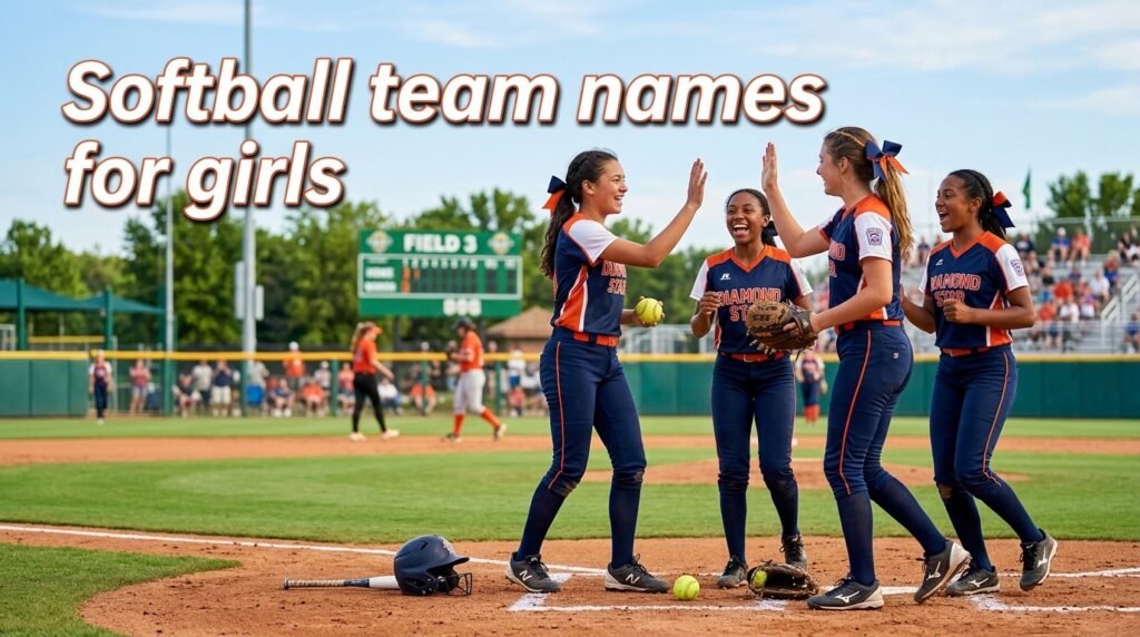 Softball team names for girls