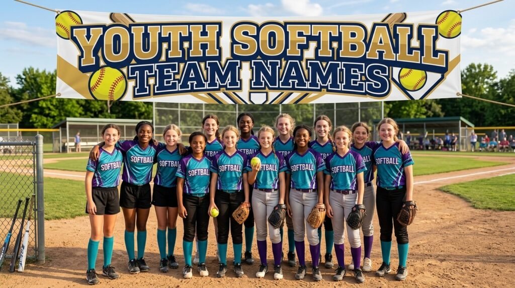 Youth softball team names