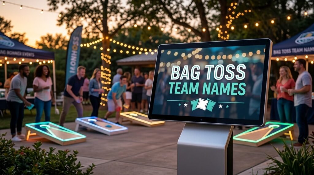 8. Bag toss team names