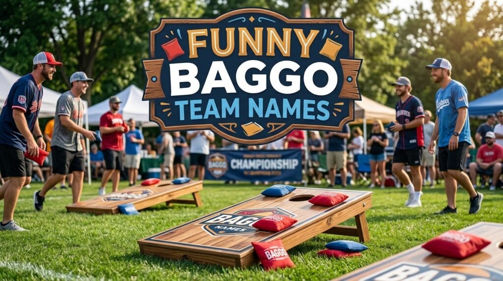 10. Funny baggo team names