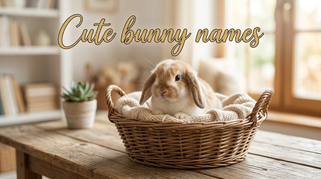 2. Cute bunny names