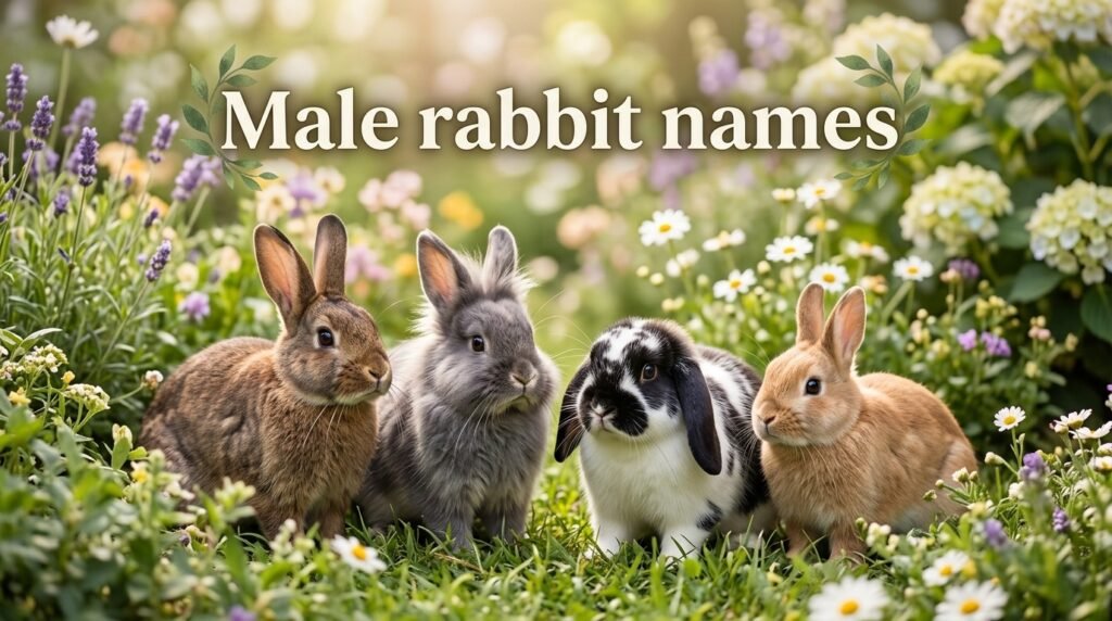 5. Male rabbit names