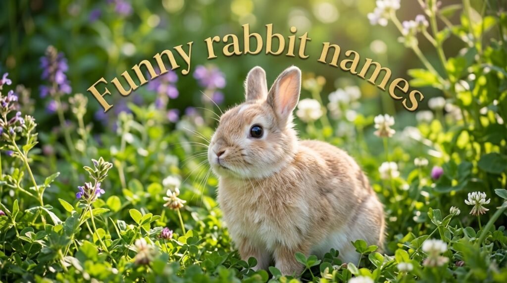 6. Funny rabbit names 