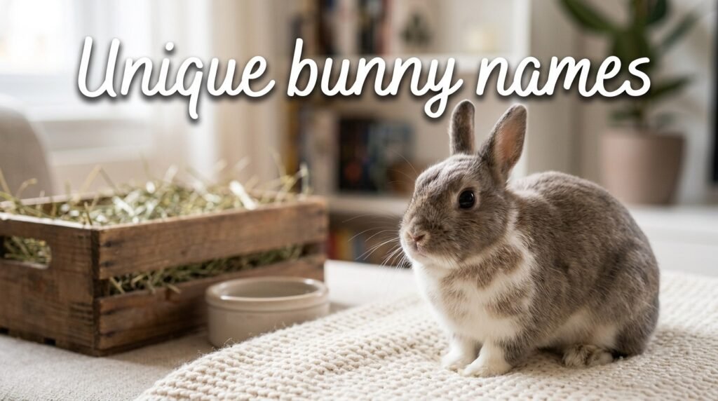 10. Unique bunny names