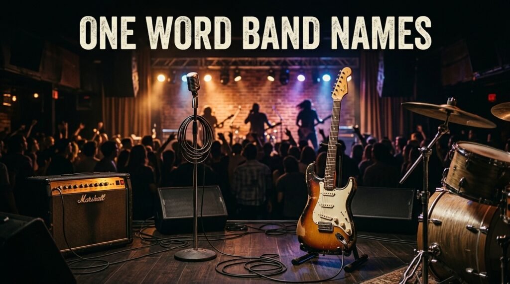 One-word band names
