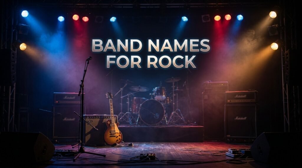 Band names for rock