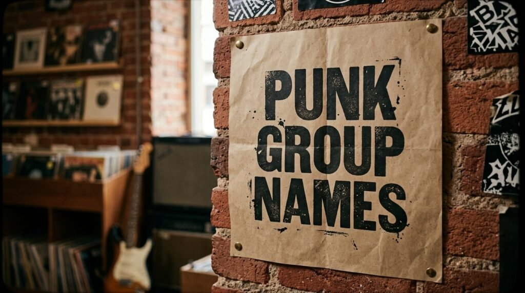 Punk group names
