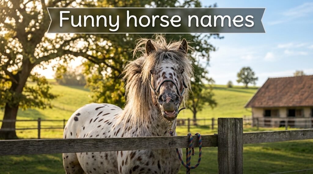 2. Funny horse names