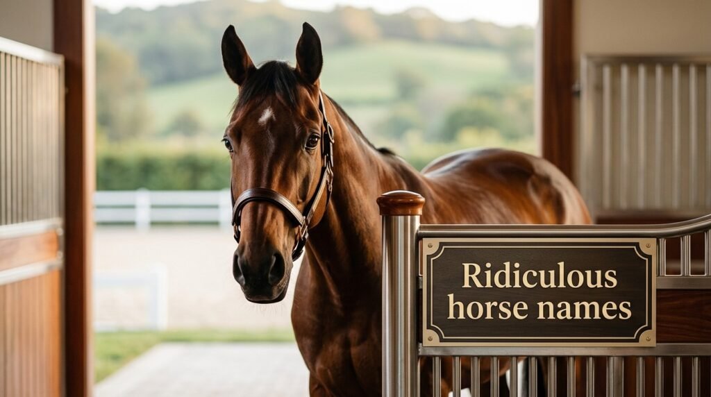 8. Ridiculous horse names