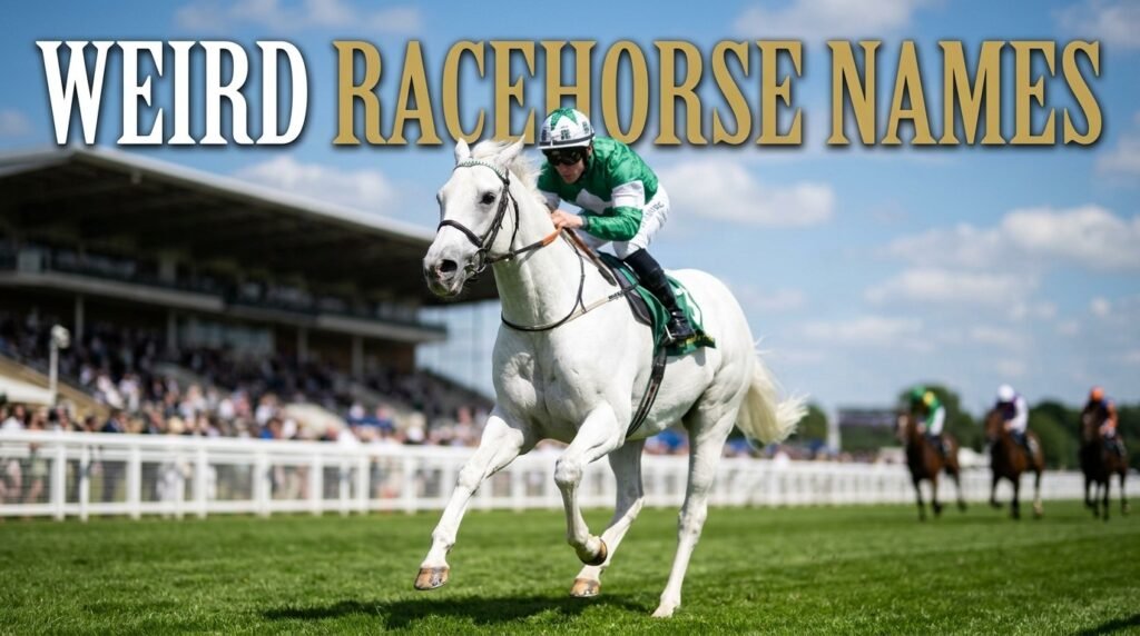 12. Weird racehorse names