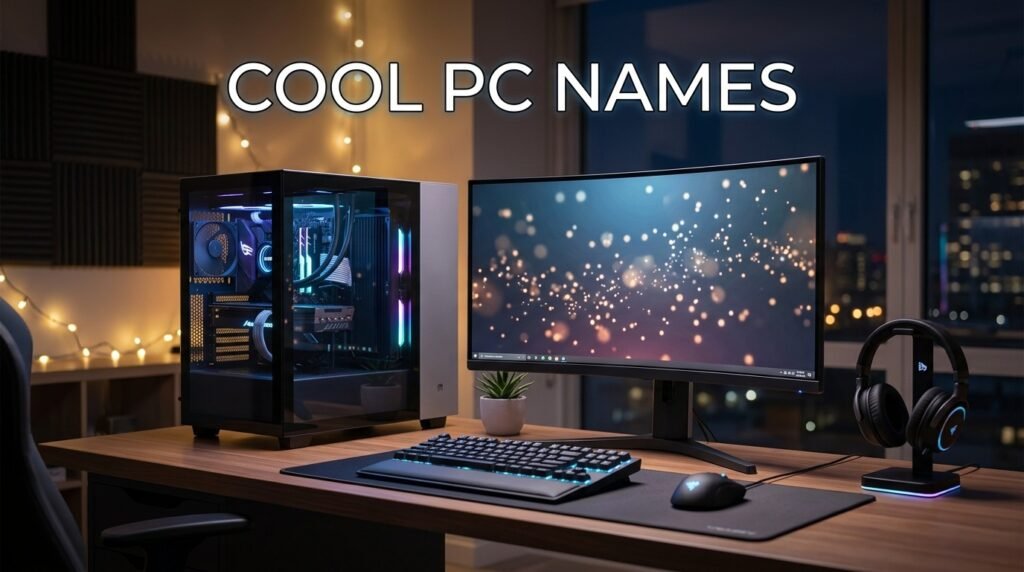 7. Cool pc names