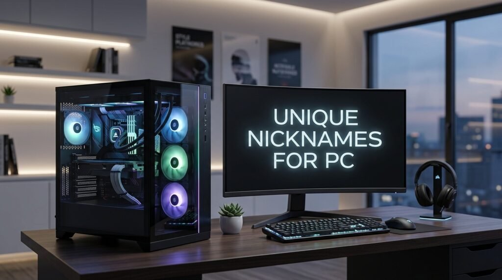 13. Unique nicknames for pc