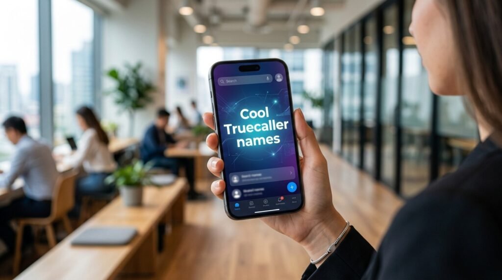 3. Cool Truecaller names