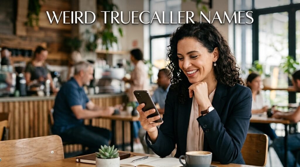 6. Weird Truecaller names