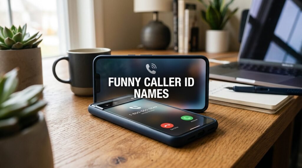8. Funny caller ID names
