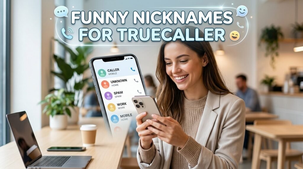 10. Funny nicknames for Truecaller