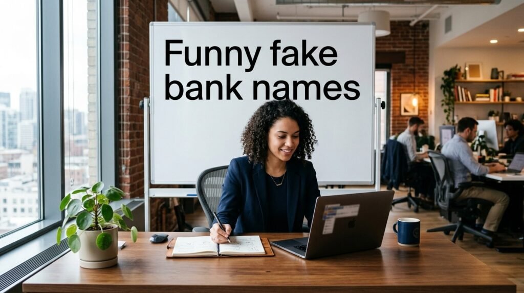 3. Funny fake bank names