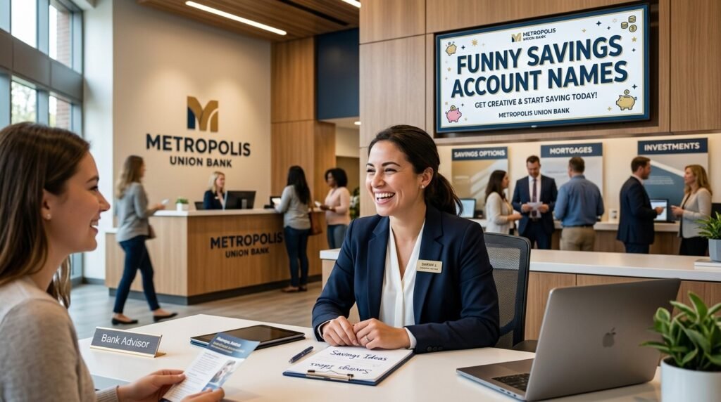 5. Funny savings account names