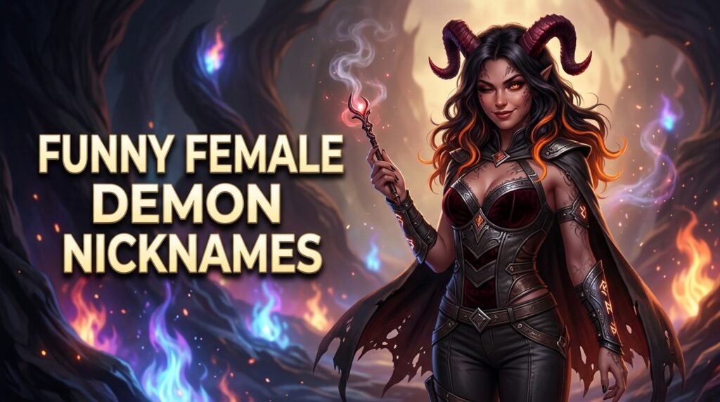 Funny Female Demon Nicknames