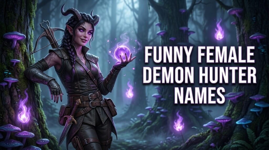 Funny Female Demon Hunter Names