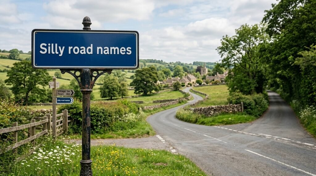 1. Silly road names