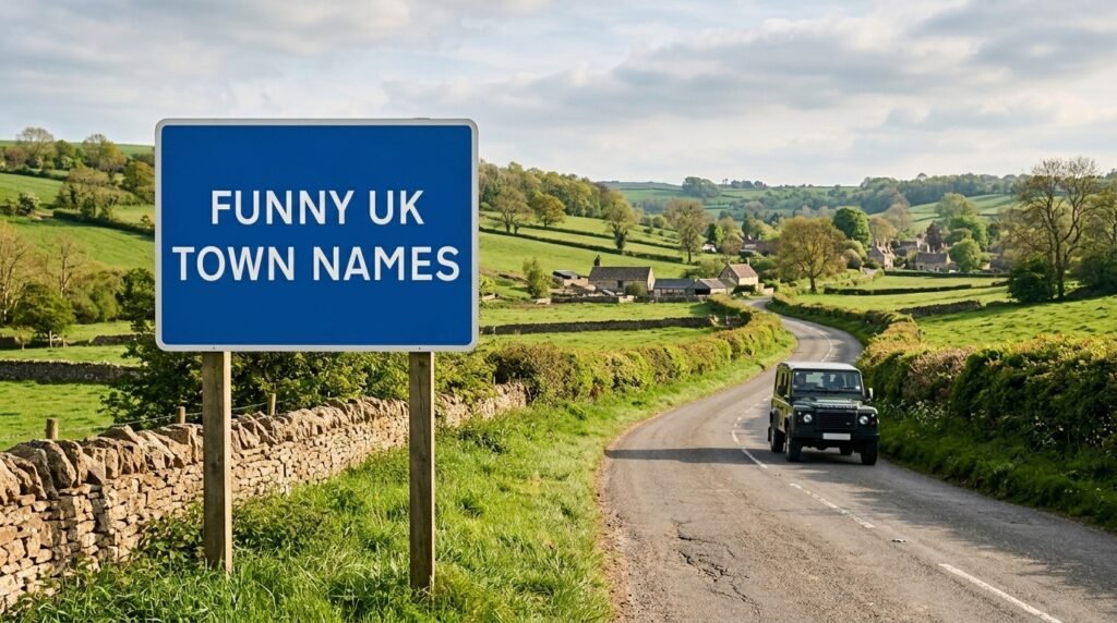 8. Funny UK town names