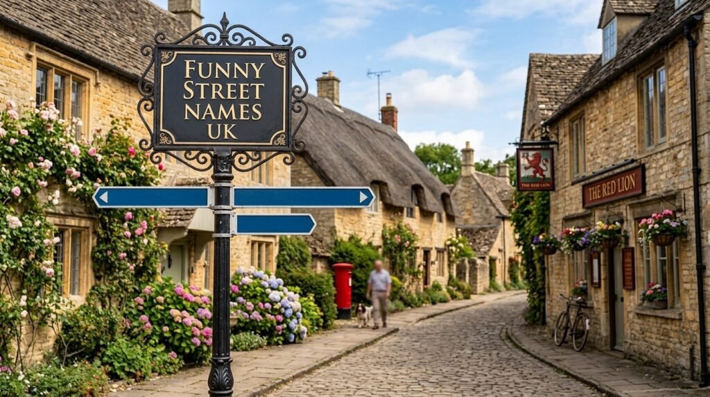 9. Funny street names UK