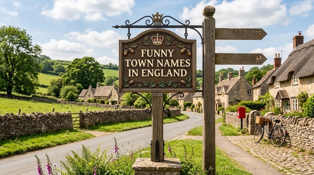10. Funny town names in England