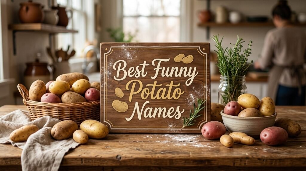 1. Best funny potato Names