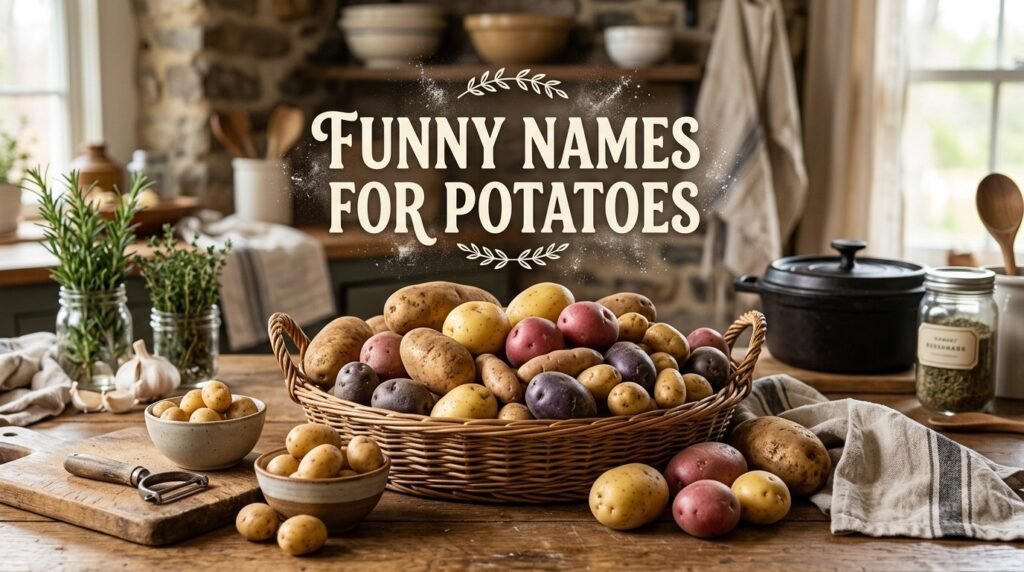 2. Funny names for potatoes
