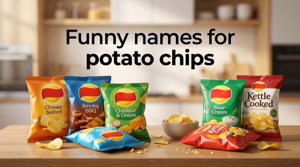 4. Funny names for potato chips