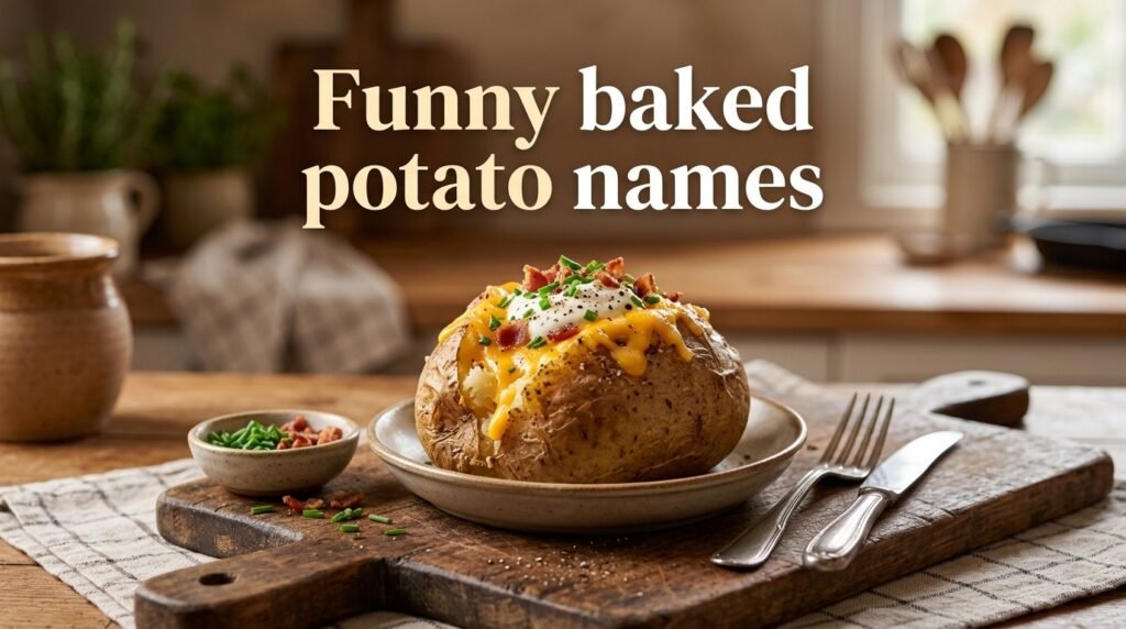 6. Funny baked potato names