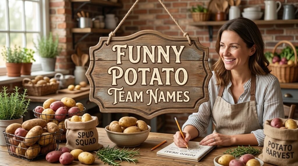 5. Funny potato team names