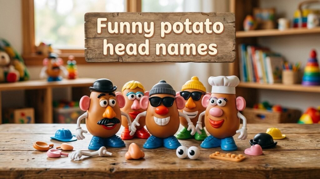 7. Funny potato head names