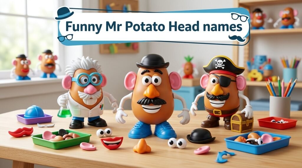 8. Funny Mr Potato Head names