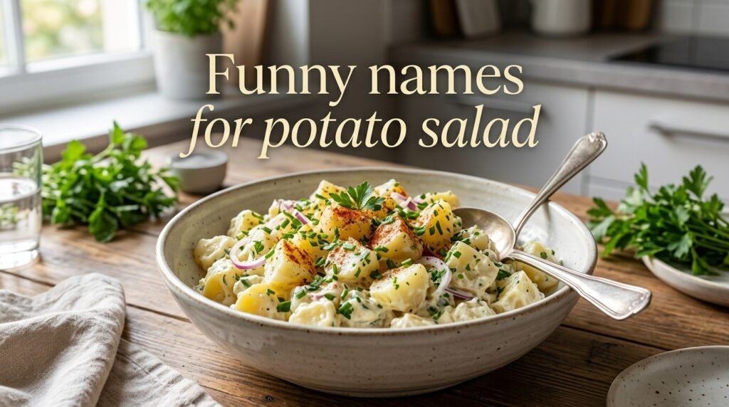 10. Funny names for potato salad