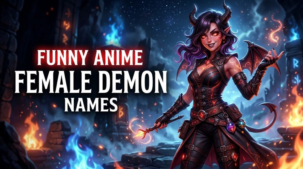 Funny Anime Female Demon Names