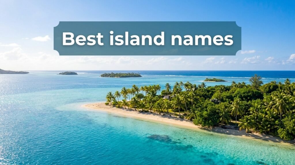 3. Best island names