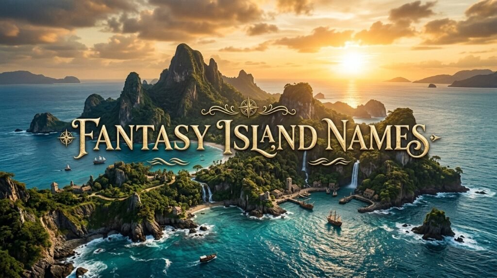 7. Fantasy island names