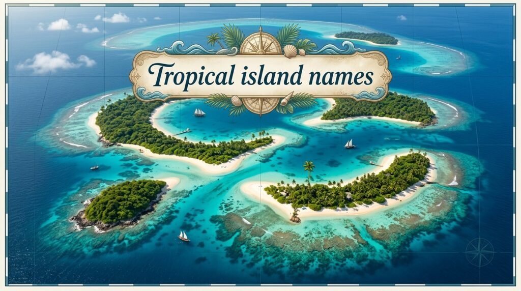 8. Tropical island names