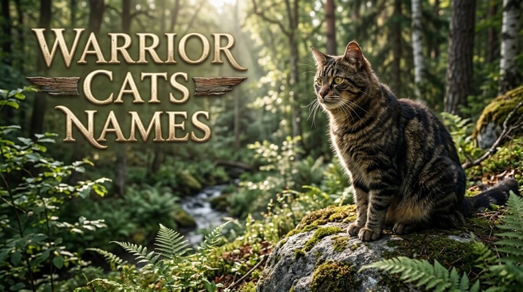 1. Warrior cats names