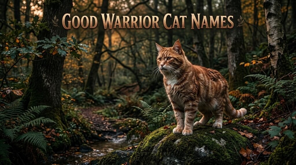 2. Good warrior cat names