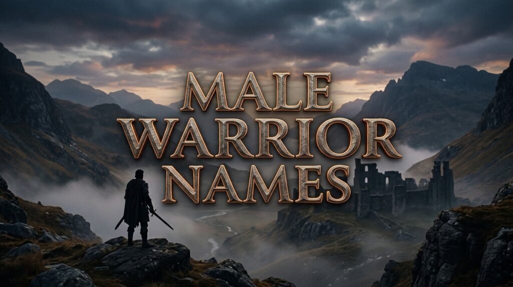 4. Male warrior names